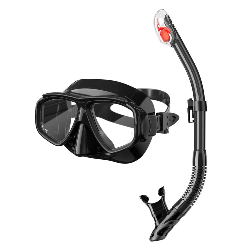 JSJM 전문 수영 다이빙 마스크 방수 실리콘 안경 수 - Freediving Mask Set 리뷰 및 가격