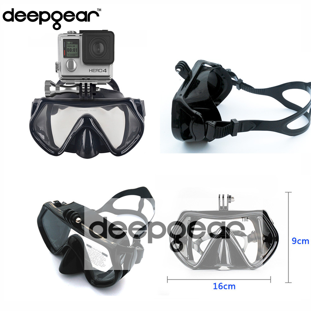 DEEPGEAR CAMAERA 스노클 세트 강화 스쿠버 - Freediving Mask Set 리뷰 및 가격