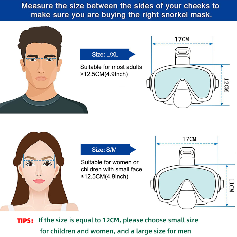 다이빙 마스크 접이식 안개 방지 스노클 마스크 세트,  - Freediving Mask Set 리뷰 및 가격