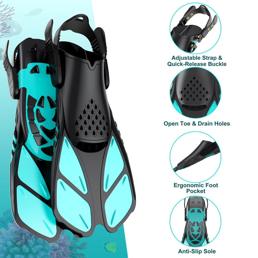 마스크 핀 스노클 세트, 성인용 스노클링 장비, 파노라 - Freediving Mask Set 리뷰 및 가격