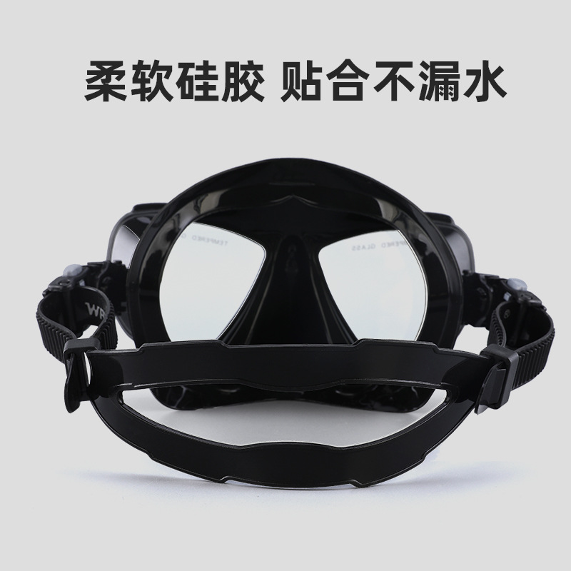 웨이브 품질 스노클링 유리 안경 마스크 다이빙 고글 세 - Freediving Mask Set 리뷰 및 가격